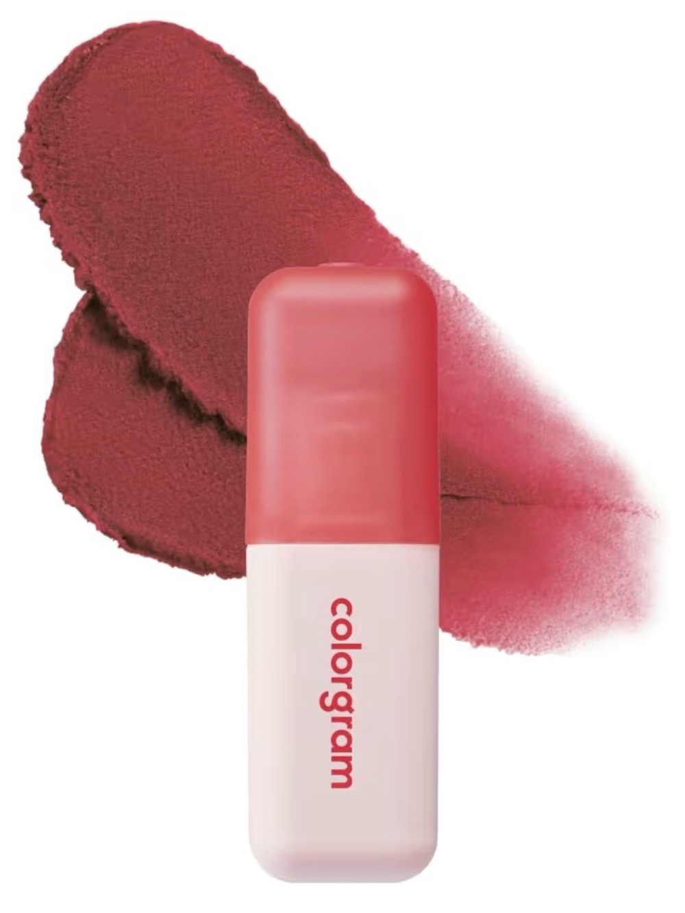 Colorgram Nude Blur Tint Vintage Red 2-in-1 Lip & Cheek Non Sticky New in Box